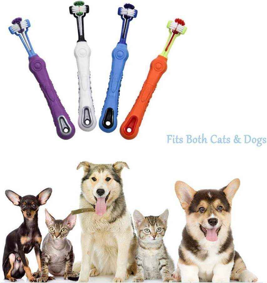 3-Sided Pet Toothbrush 5 Colours - Image 9