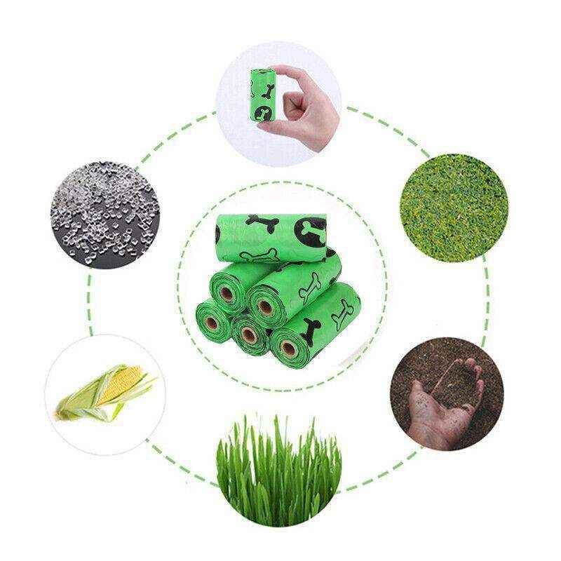 Biodegradable Pet Poo Bags 8/16 Rolls - Image 4