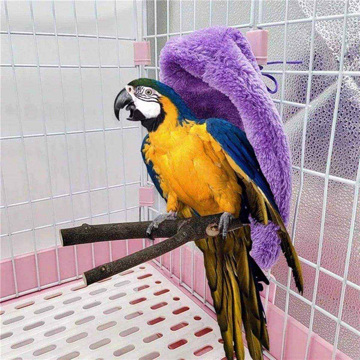 Bird Blanket Shawl Snuggle Cabin Bird Bath Supplies - Image 14