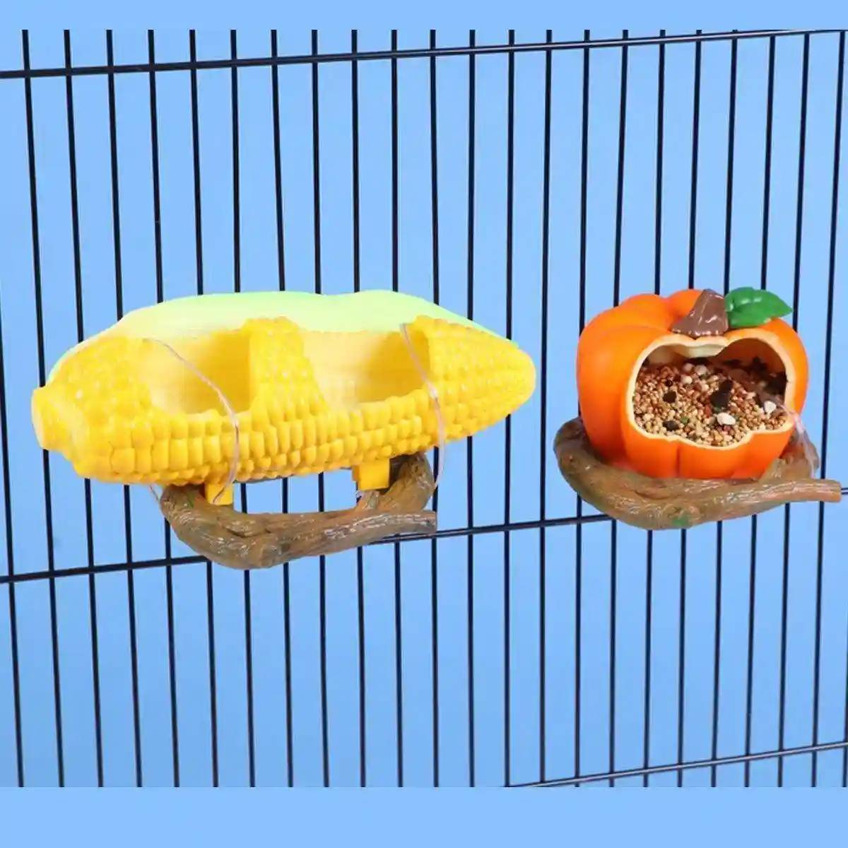 Bird Feeding Bowl Parrot Water Feeder Food Feeding Container - Image 9