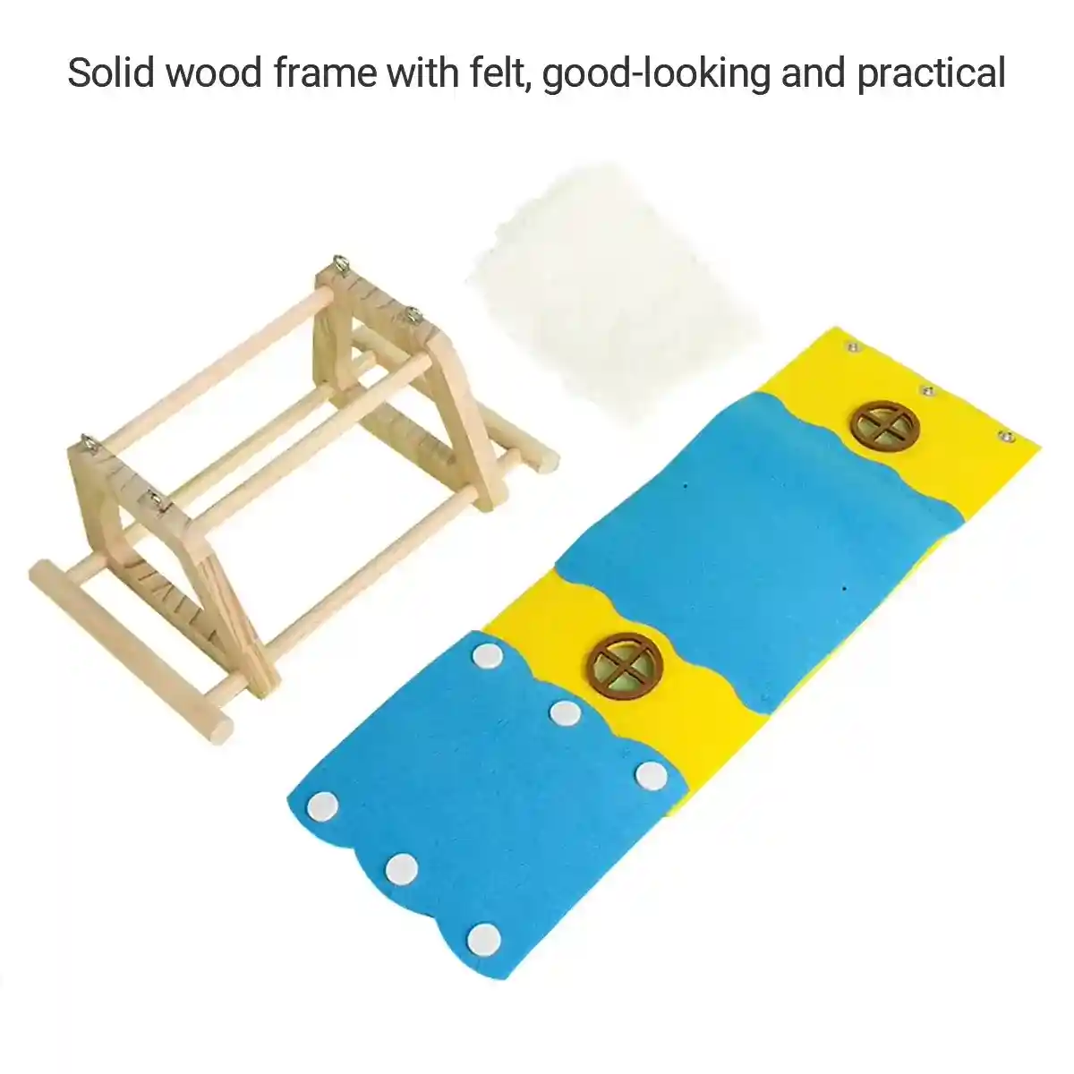 Bird Felt House Parrot Nest Cage Bed - Image 13