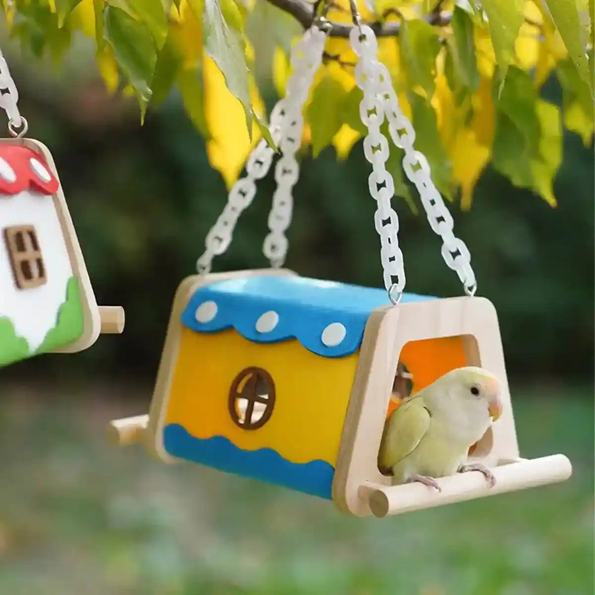 Bird Felt House Parrot Nest Cage Bed - Image 6