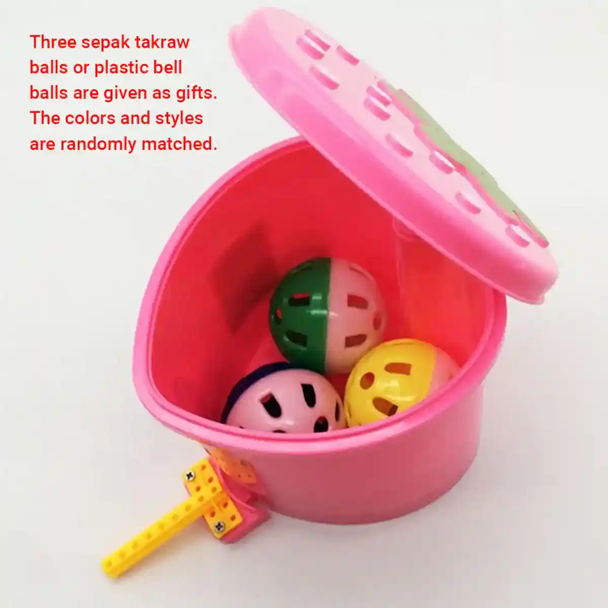 Interactive Bird Toy Set with Training Balls and Bucket for Parrots - Image 6