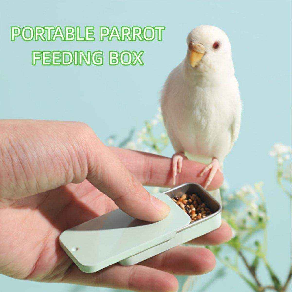 Bird Training Food Box - Portable Feeding Solution for Parrots - Image 12