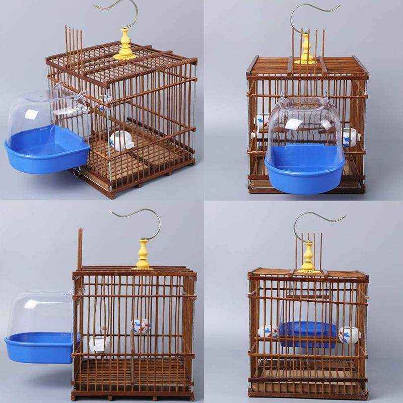 Bird Bath Tub Pet Cleaning 5 Colours 13.5*13*13cm - Image 11