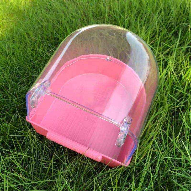 Bird Bath Tub Pet Cleaning 5 Colours 13.5*13*13cm - Image 17