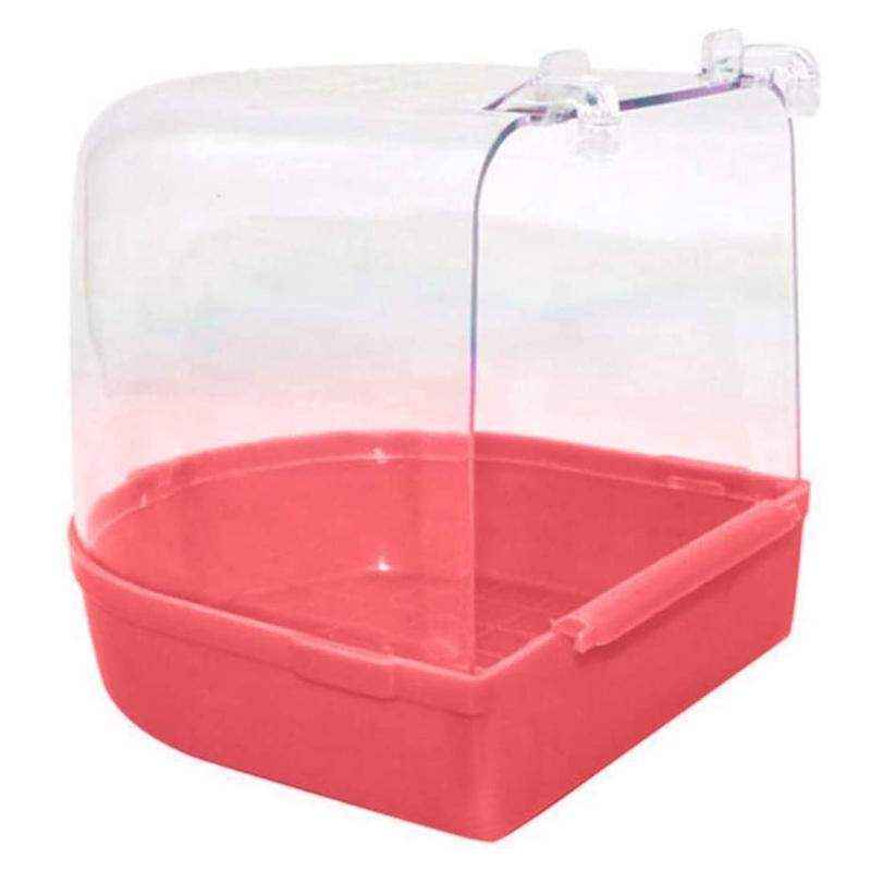 Bird Bath Tub Pet Cleaning 5 Colours 13.5*13*13cm - Image 20
