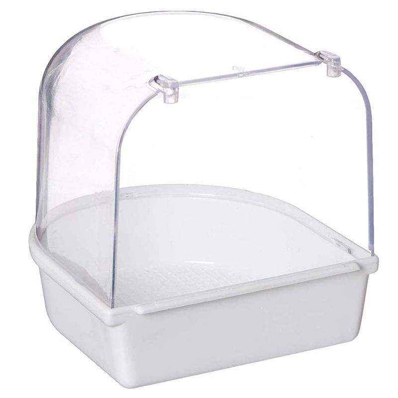 Bird Bath Tub Pet Cleaning 5 Colours 13.5*13*13cm - Image 21