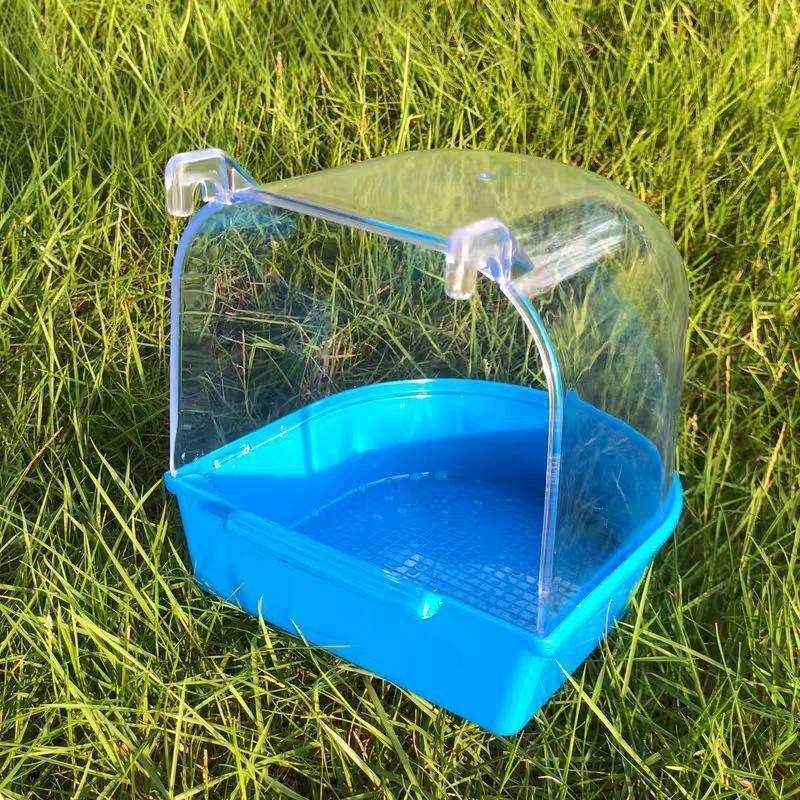 Bird Bath Tub Pet Cleaning 5 Colours 13.5*13*13cm - Image 22