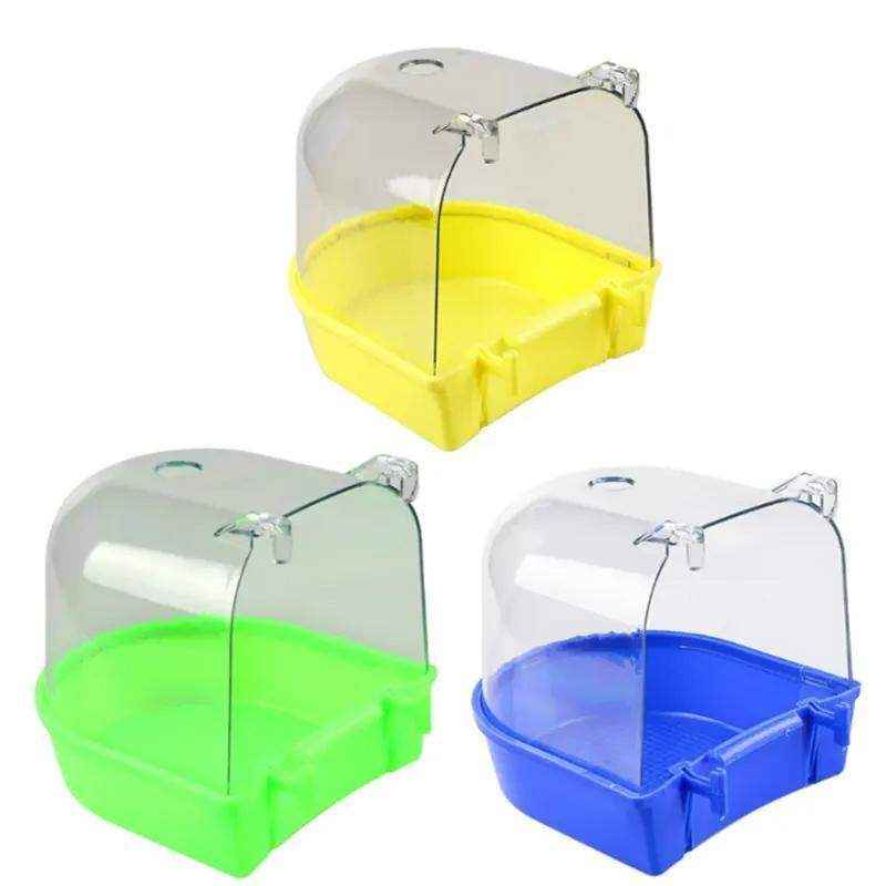 Bird Bath Tub Pet Cleaning 5 Colours 13.5*13*13cm - Image 6