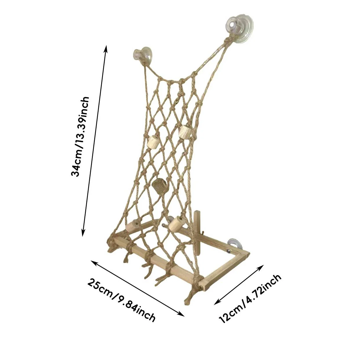 Bird Window Perch With Suction Cups - Image 4