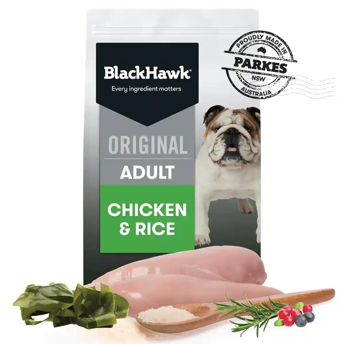 Black Hawk Dog Food Chicken & Rice 3kg/10kg Adult Premium Dry Dog Food - Image 3