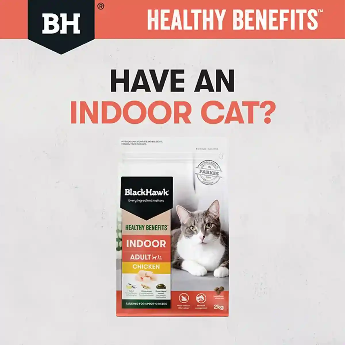 Black Hawk Healthy Benefits Dry Cat Food Adult Indoor Chicken 4kg/8kg - Image 11