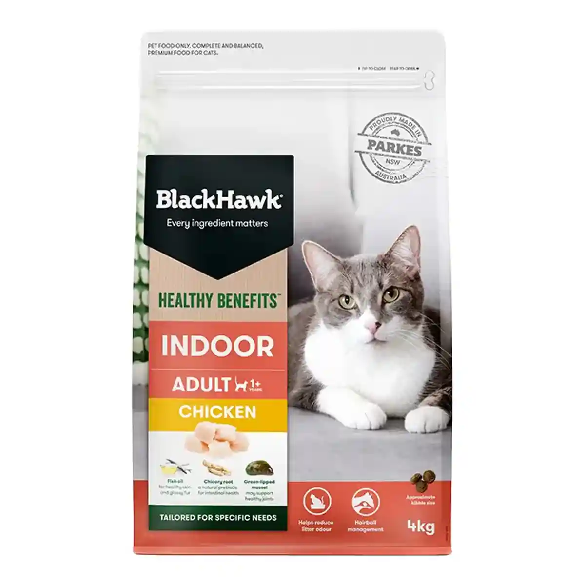 Black Hawk Healthy Benefits Dry Cat Food Adult Indoor Chicken 4kg/8kg - Image 16