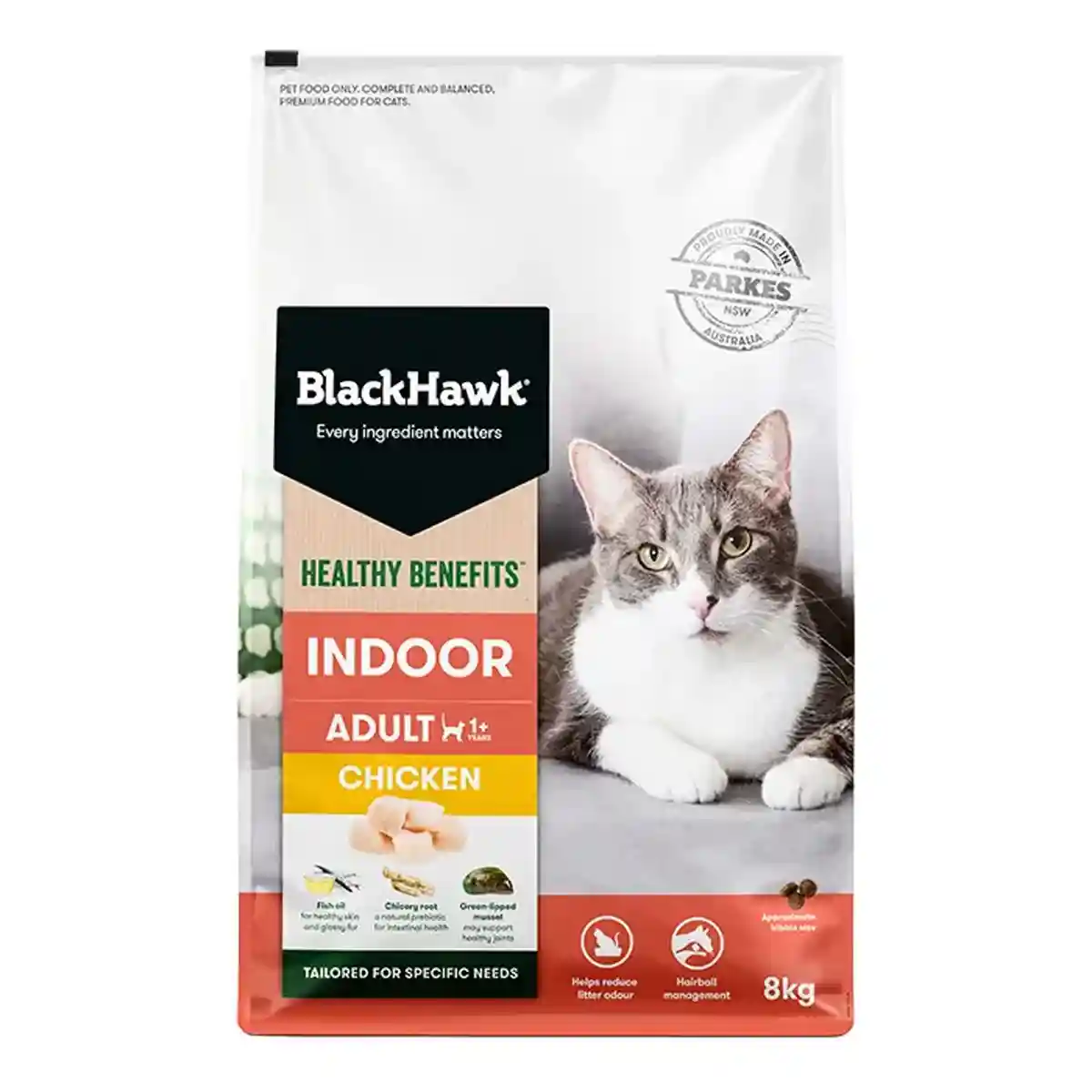 Black Hawk Healthy Benefits Dry Cat Food Adult Indoor Chicken 4kg/8kg - Image 17