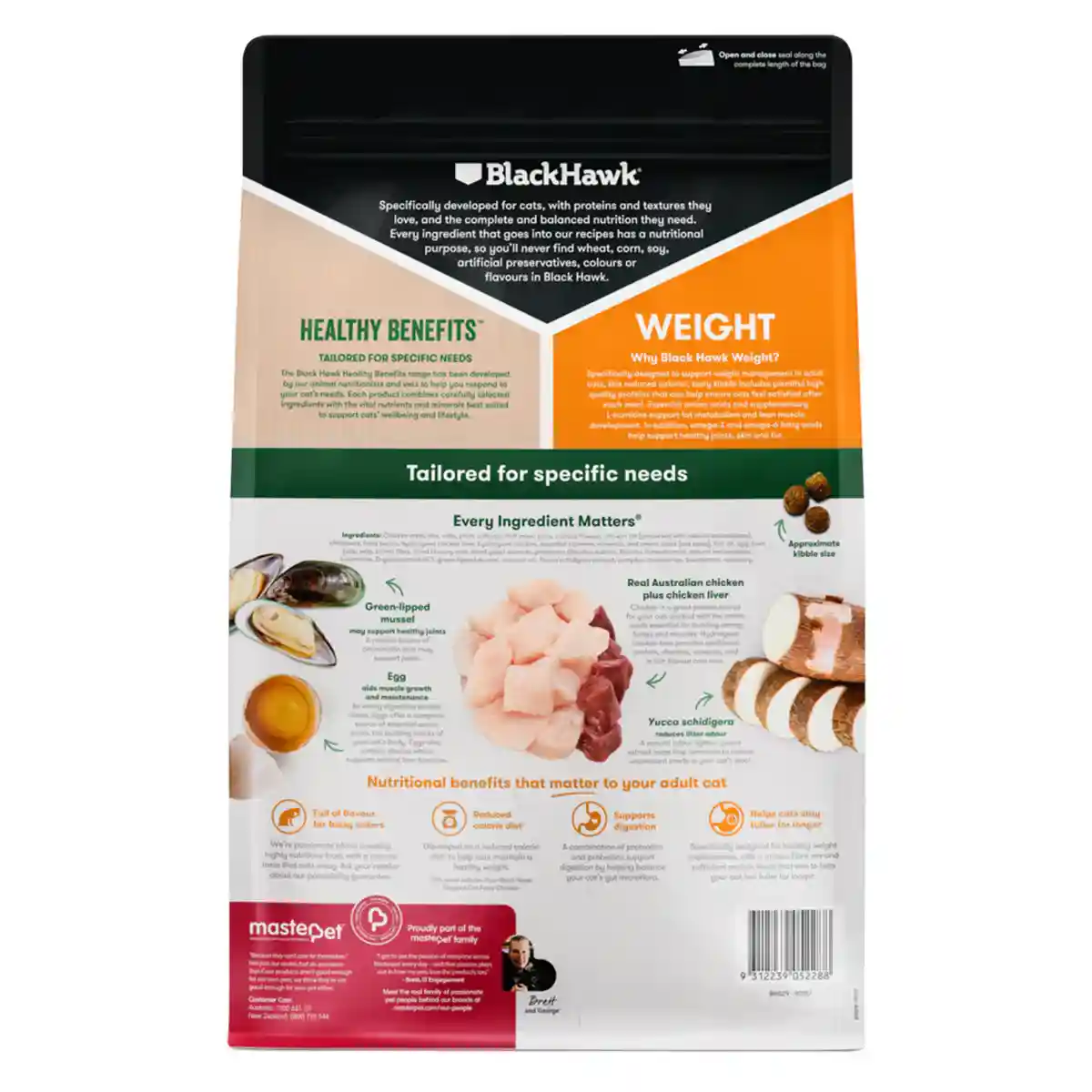 Black Hawk Weight Management Cat Food - Image 4