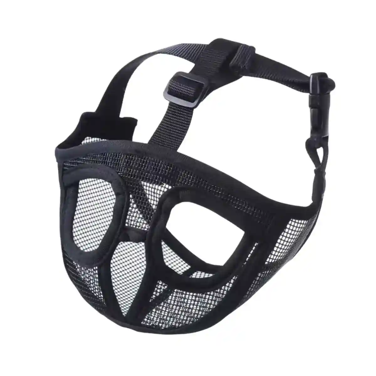 Mesh Dog Muzzle for Short-Mouthed Breeds Breathable & Adjustable - Image 12