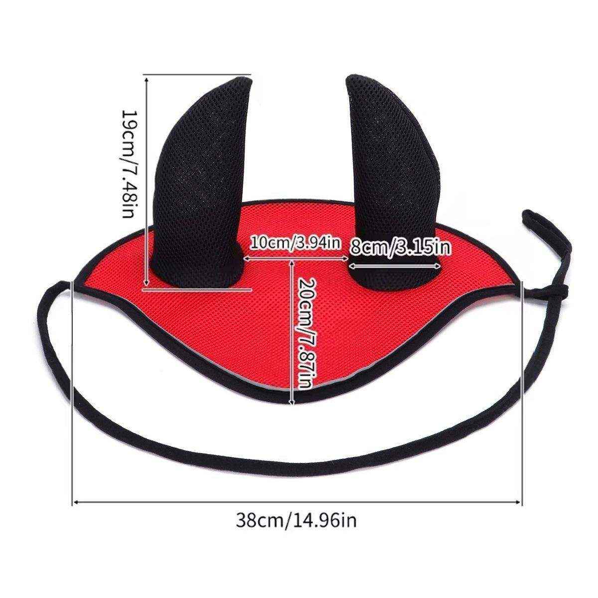 Harness Supplies Equestrian Supplies Breathable Mesh Cloth Horse Earmuffs - Image 12