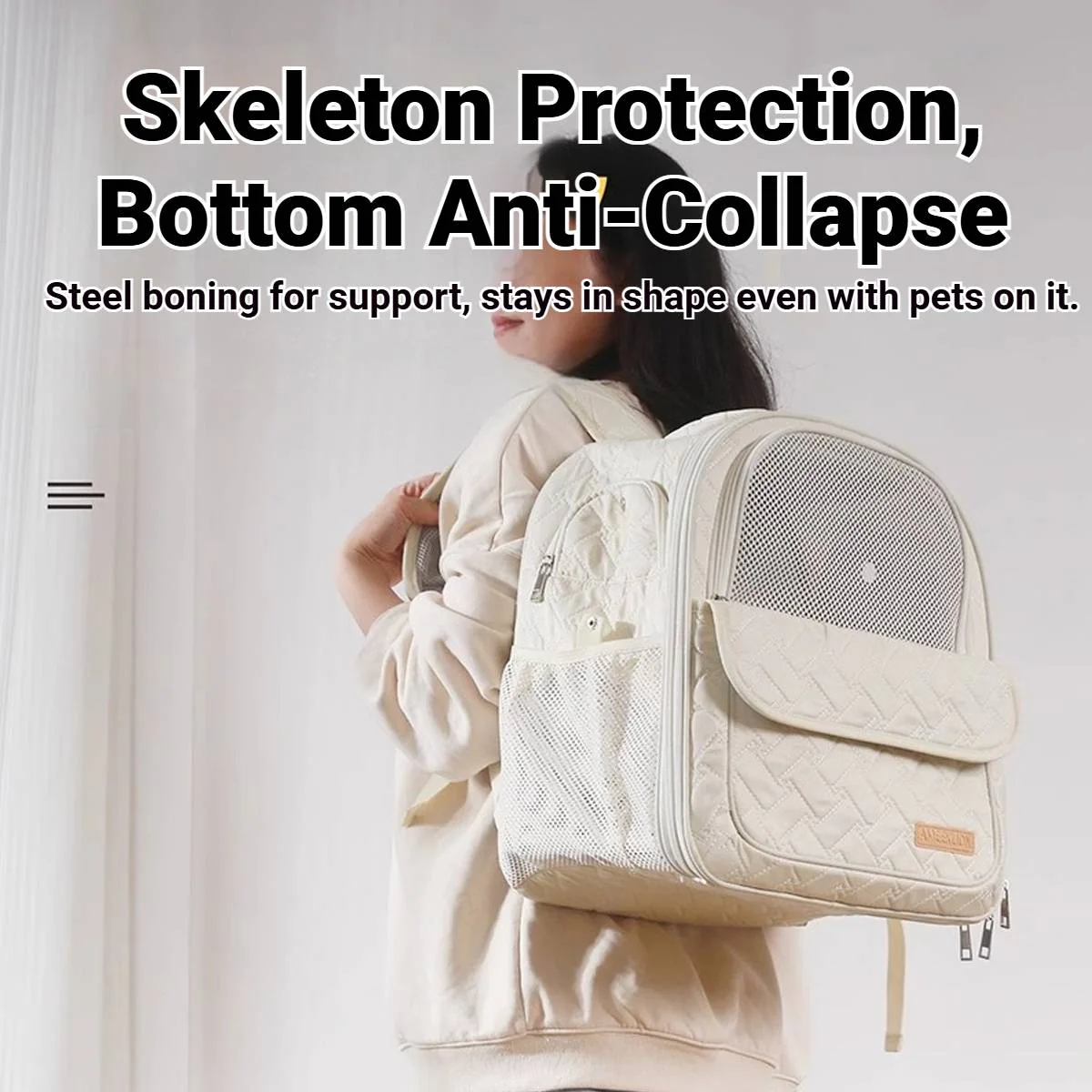 Breathable Pet Backpack For Cats And Small Dogs - Image 5