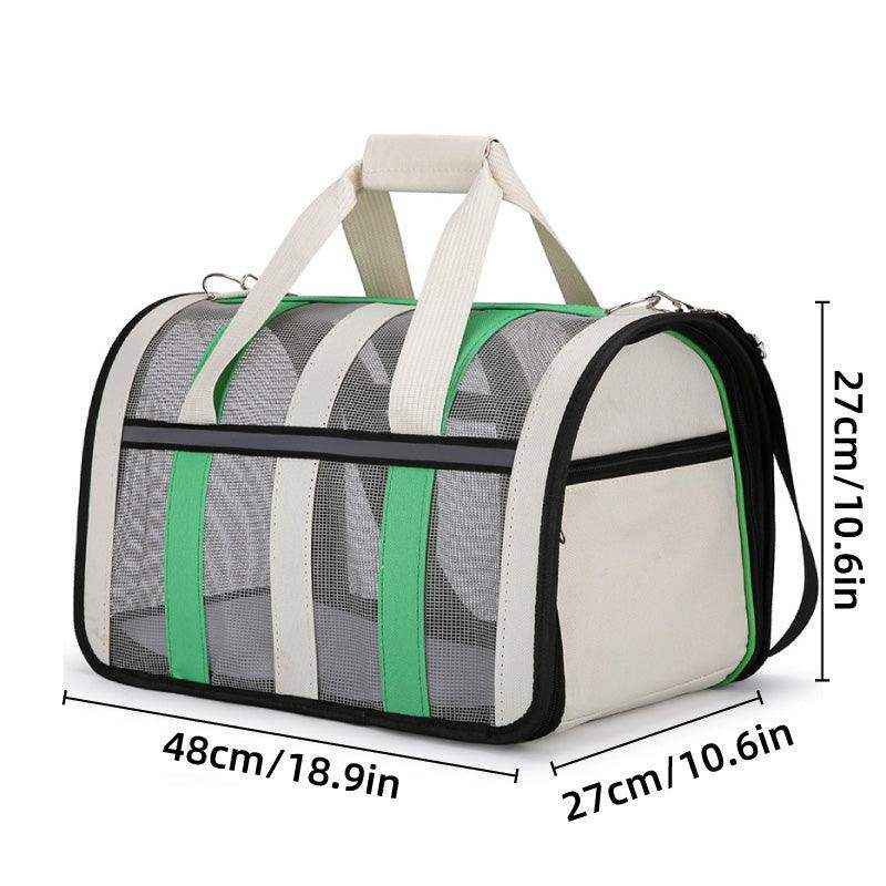 Spacious Travel Bag with Mesh Ventilation Ideal Pet Carriers for Cats - Image 3