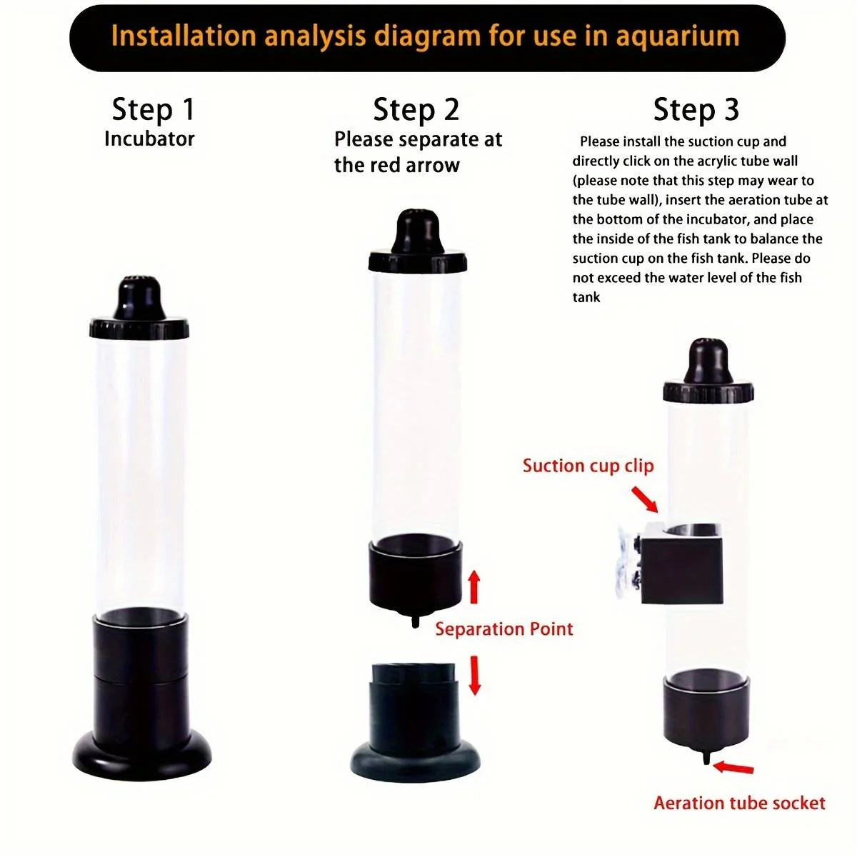 Brine Shrimp Incubator Aquarium Hatchery Kit - Image 11