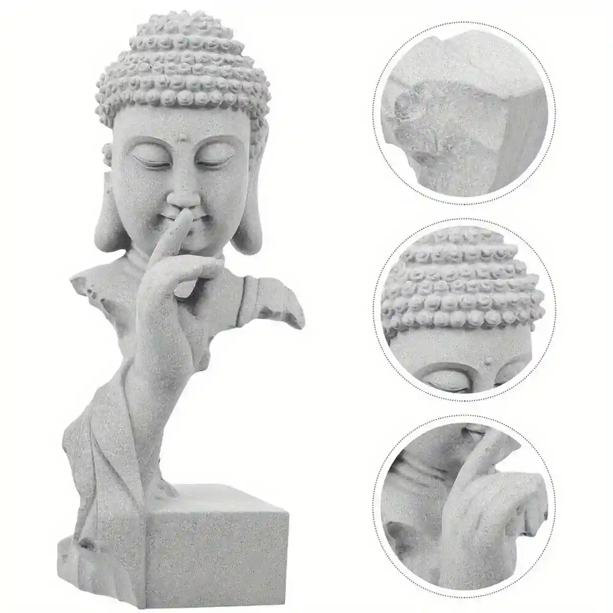 Buddha Ornament Indoor Aquarium Decoration for Desk & Bonsai Plants - Image 11