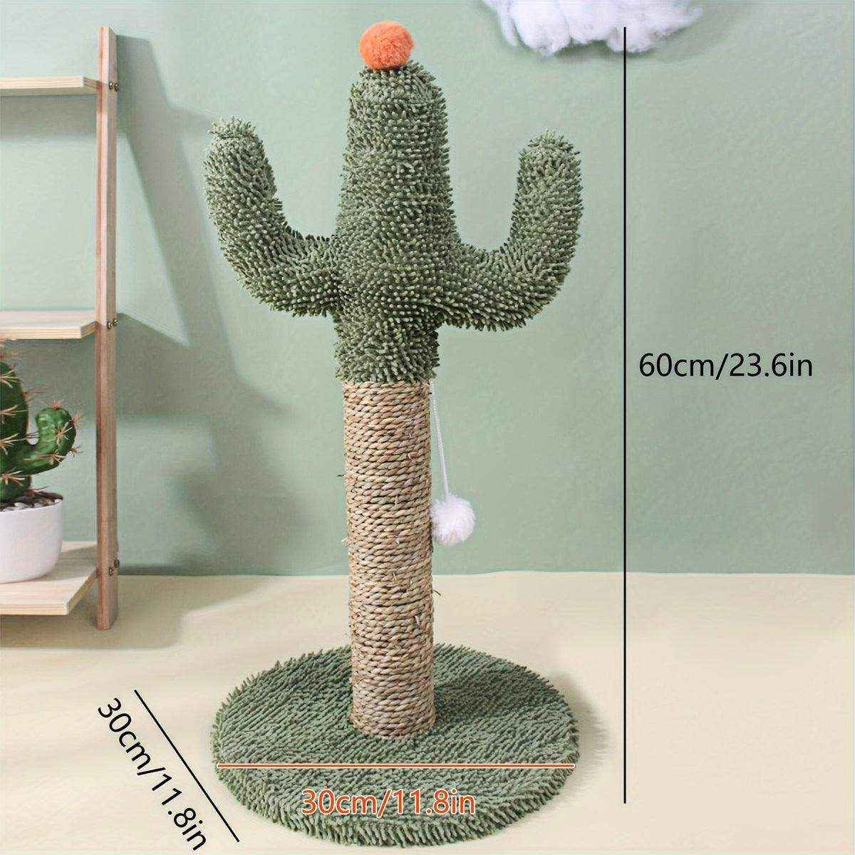 Cactus Cat Climbing Frame Scratching Post Interactive Toys for Cats and Kittens - Image 6