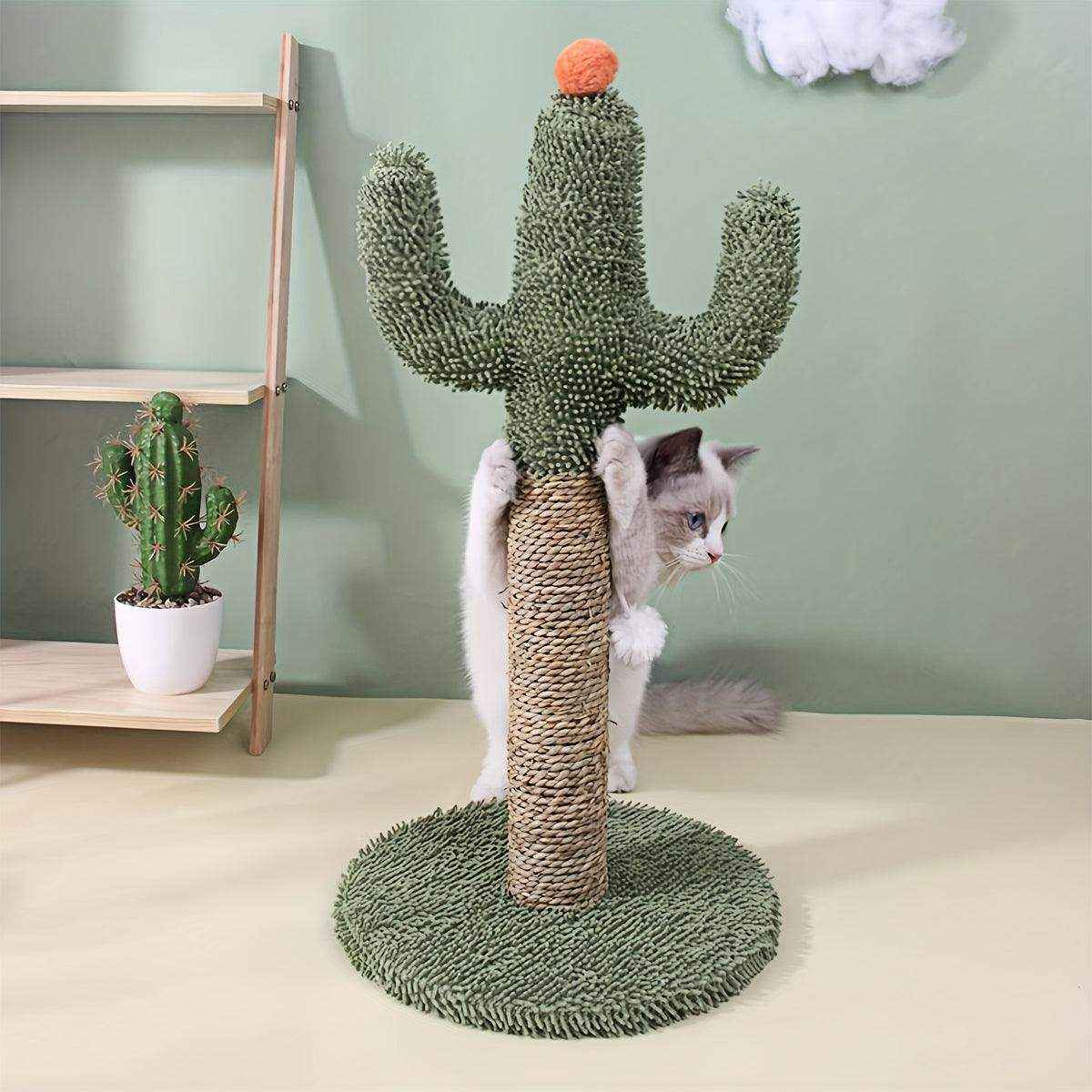 Cactus Cat Climbing Frame Scratching Post Interactive Toys for Cats and Kittens - Image 7