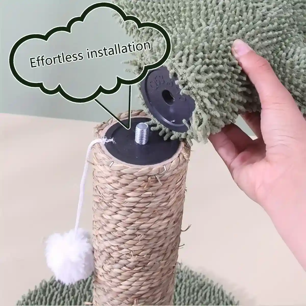 Cactus Cat Climbing Frame Scratching Post Interactive Toys for Cats and Kittens - Image 9