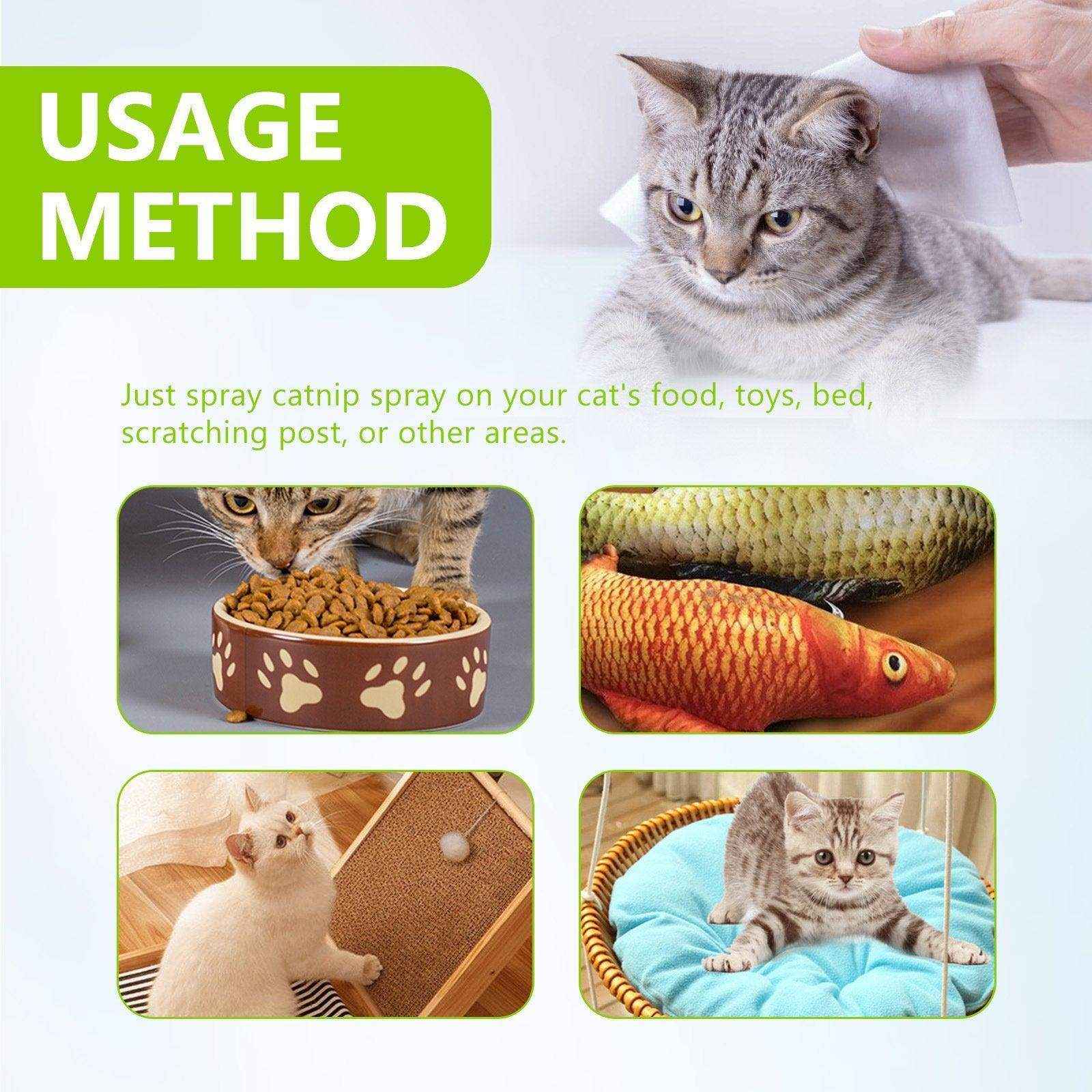 Catnip Spray Relieve Cats' Anxiousness Enhance Pet Vitality Health Care Spray - Image 11