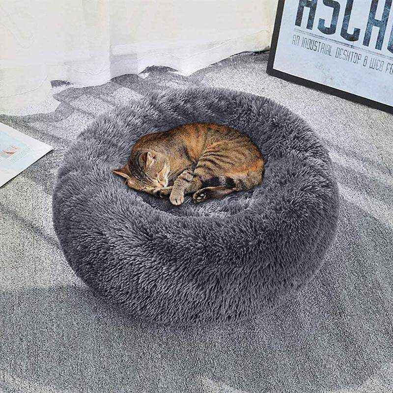 Calming Donut Dog Beds Soft & Washable Pet Bed for Cats & Dogs - Image 7