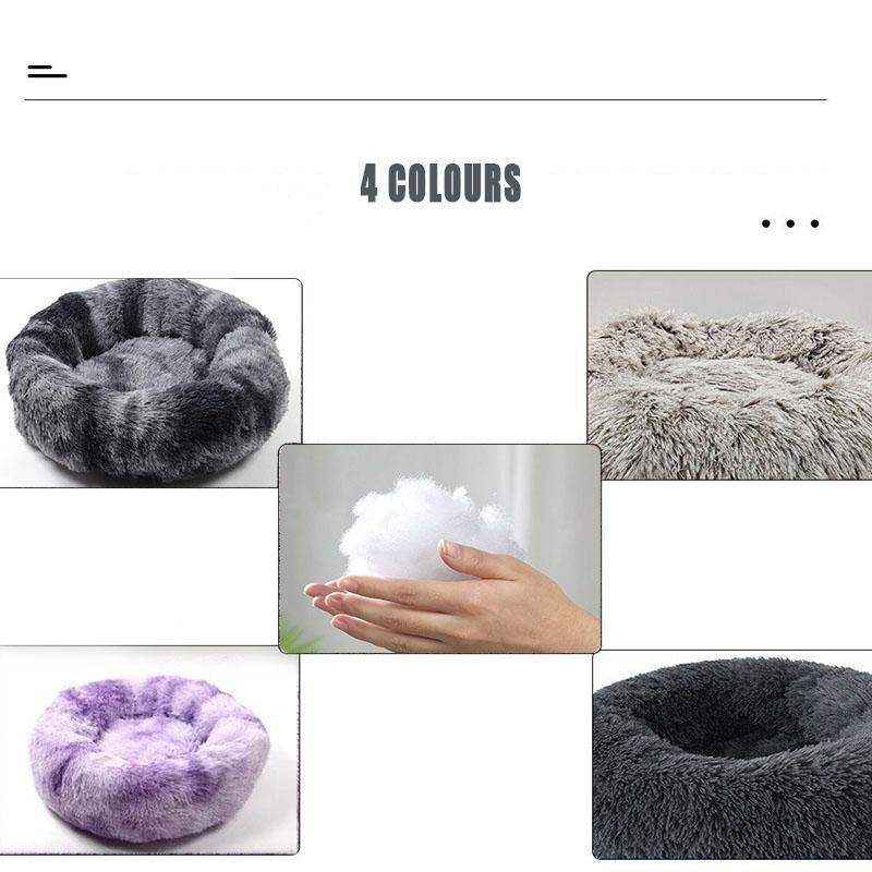 Calming Donut Dog Beds Soft & Washable Pet Bed for Cats & Dogs - Image 9