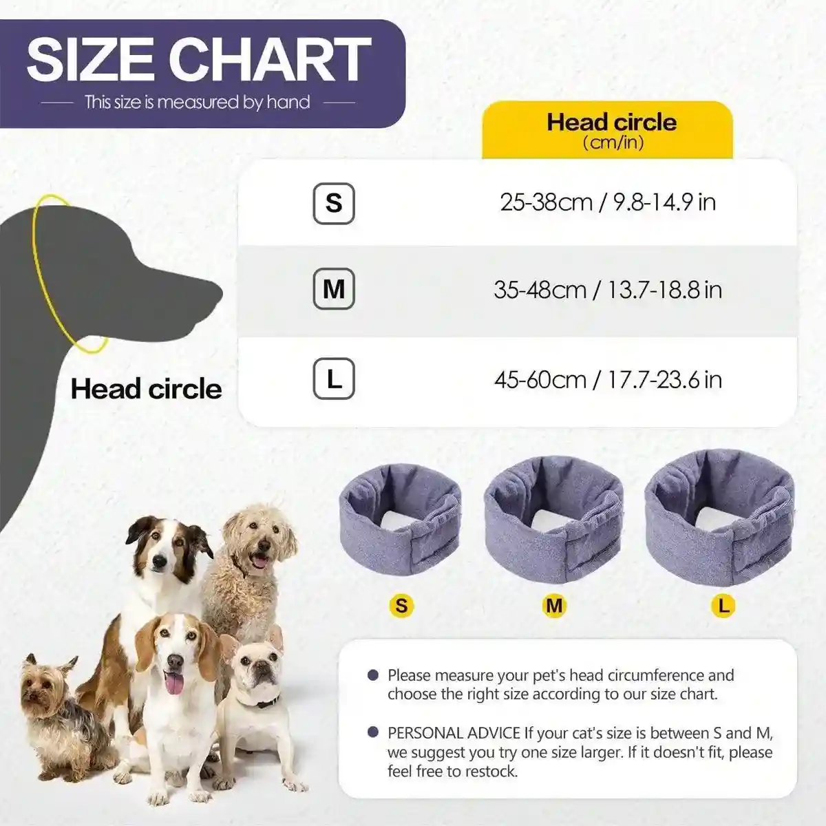 Calming Ear Cover for Pets Noise-Reducing Dog & Cat Earmuffs - Image 11