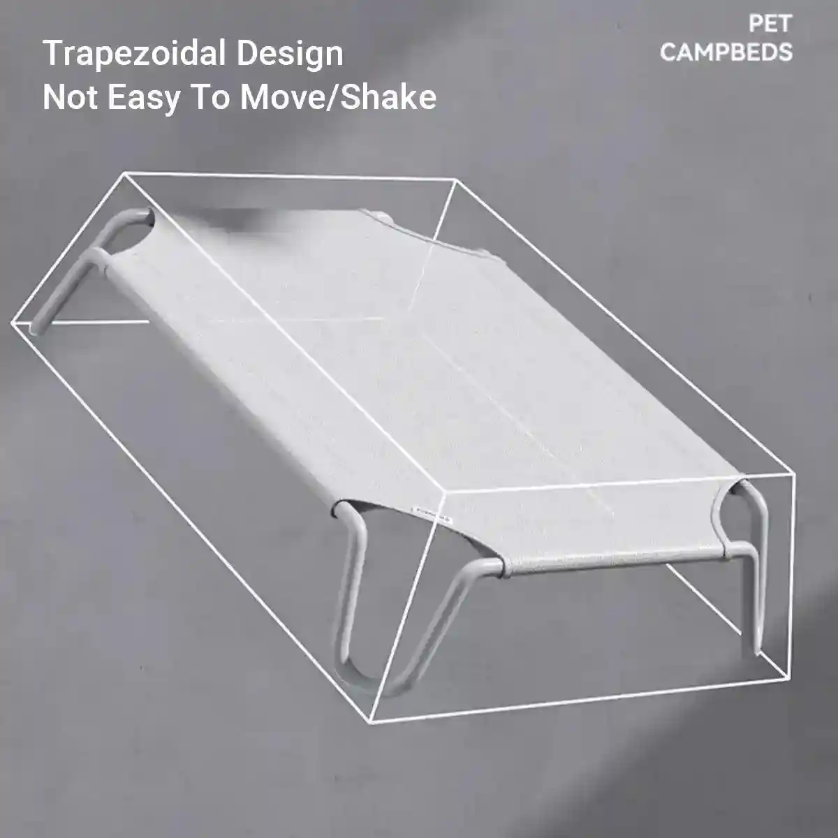 Elevated Design for Comfort Breathable & Portable Camping Dog Bed - Image 11