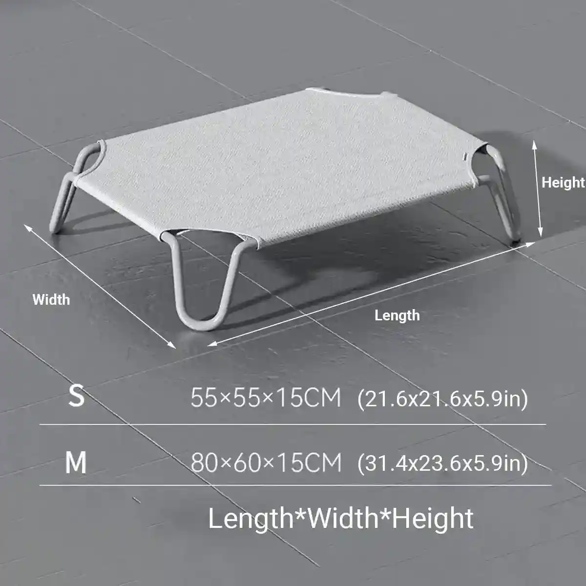 Elevated Design for Comfort Breathable & Portable Camping Dog Bed - Image 9
