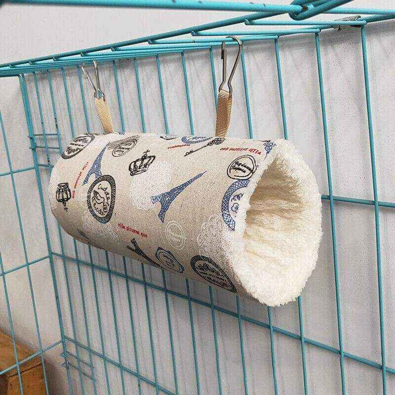 Cozy Canvas Hamster Tubes Tunnel Hammock For Small Pets - Image 10