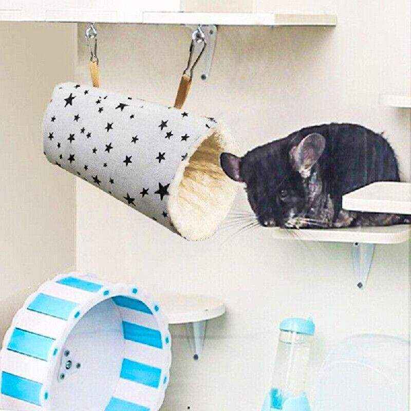Cozy Canvas Hamster Tubes Tunnel Hammock For Small Pets - Image 2