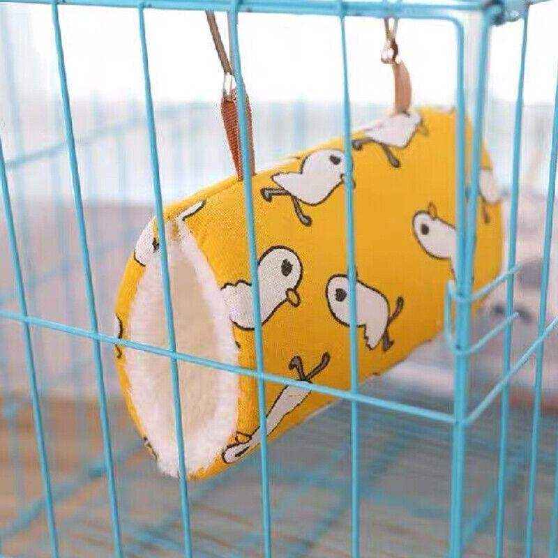 Cozy Canvas Hamster Tubes Tunnel Hammock For Small Pets - Image 3