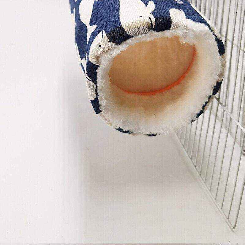 Cozy Canvas Hamster Tubes Tunnel Hammock For Small Pets - Image 4