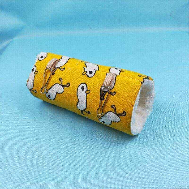 Cozy Canvas Hamster Tubes Tunnel Hammock For Small Pets - Image 7