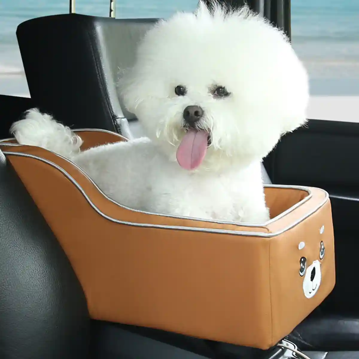 Car Center Console Pet Seat for Small Dogs & Cats - Image 6