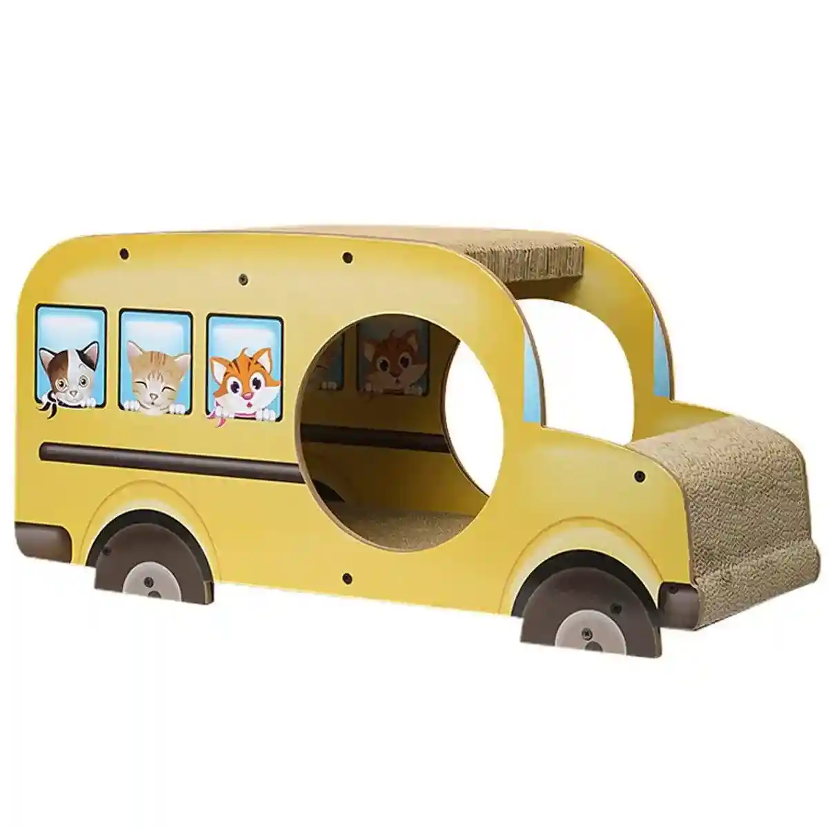 Interactive Car-Shaped Cat Scratching Board for Active Cats - Image 3