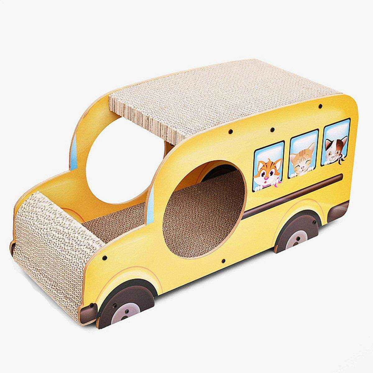 Interactive Car-Shaped Cat Scratching Board for Active Cats - Image 5