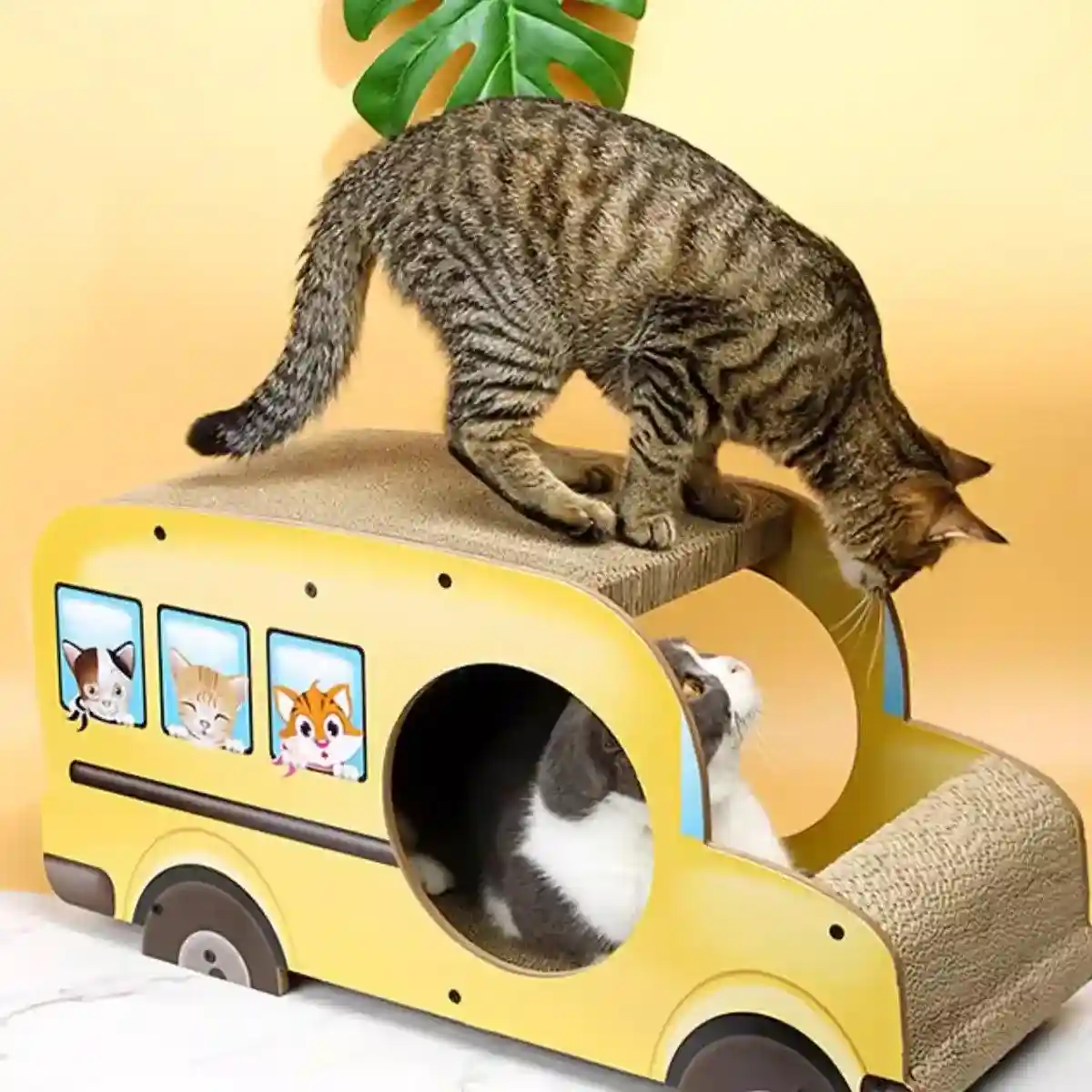 Interactive Car-Shaped Cat Scratching Board for Active Cats - Image 7