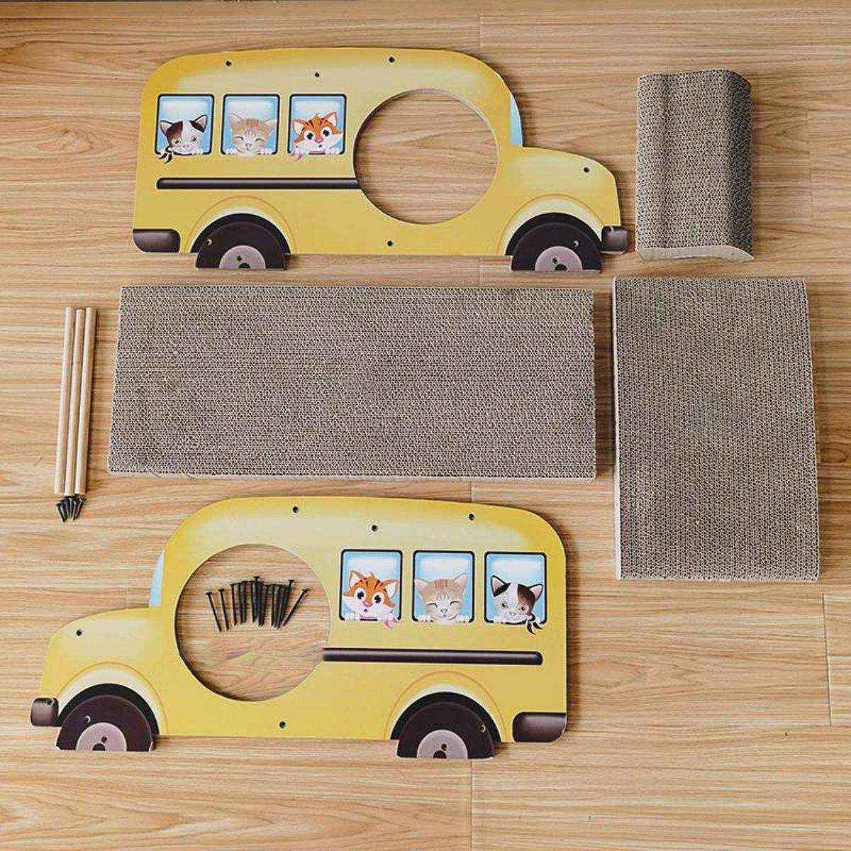 Interactive Car-Shaped Cat Scratching Board for Active Cats - Image 9