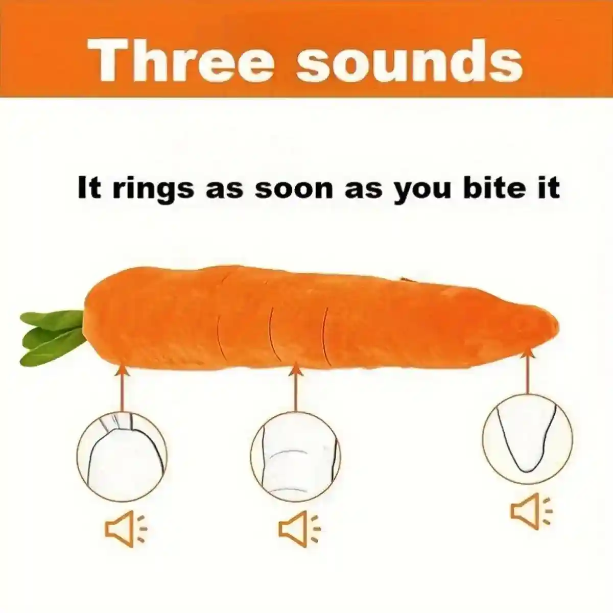 Durable Pet Carrot Toy for Chewing and Play Dog Toy - Image 6