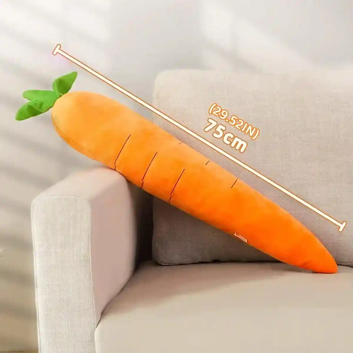 Durable Pet Carrot Toy for Chewing and Play Dog Toy - Image 7