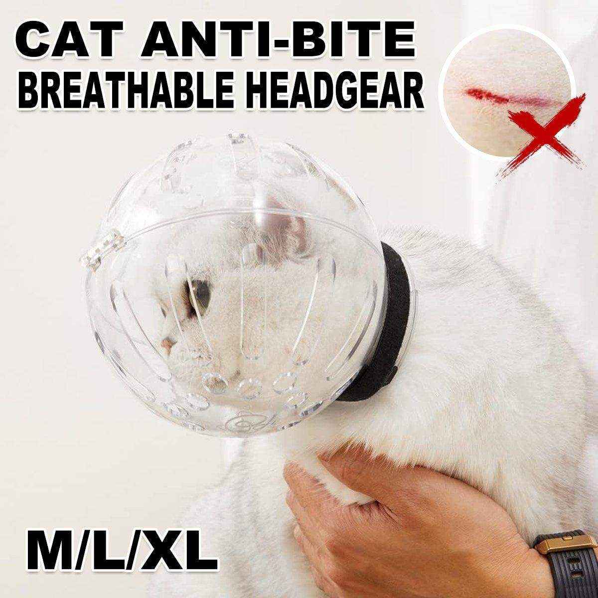 Cat Space Hood Pet Products Injection Anti-bite Breathable Headgear Elizabeth Collar - Image 2