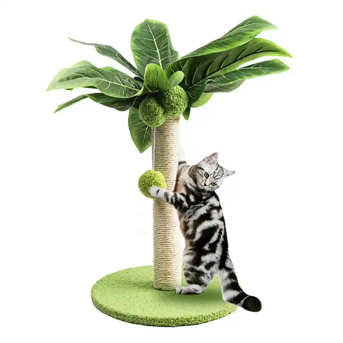 Cat Climbing Frame Coconut Tree Cat Climbing Column Toy - Image 17