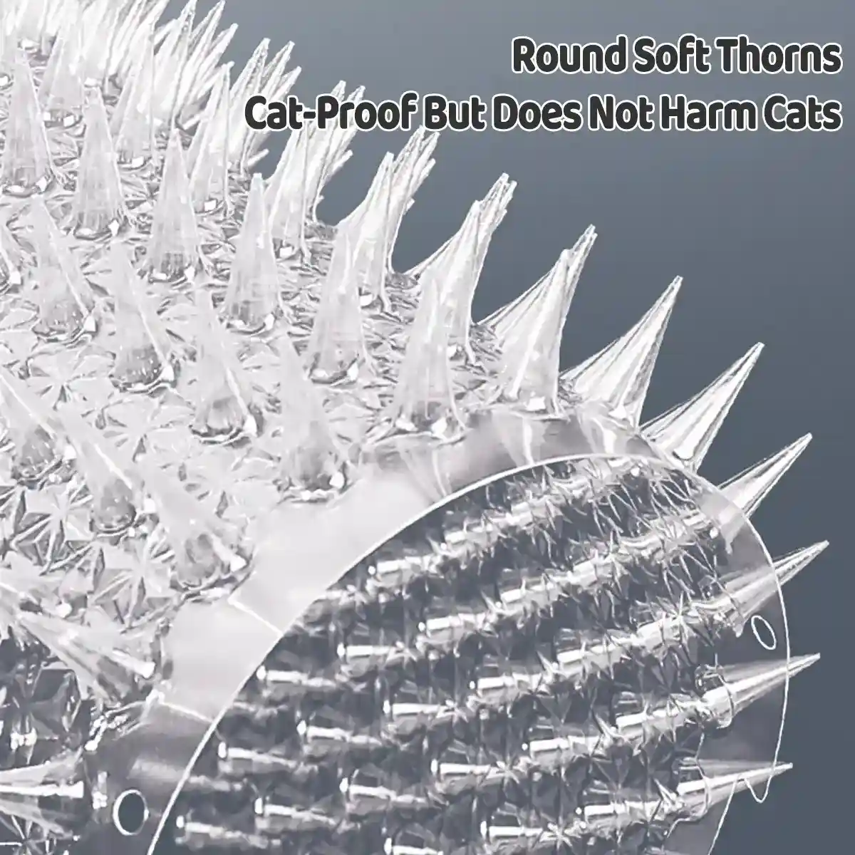 10pcs Cat Deterrent Mat with Soft Spikes Indoor Pet Repellent Pad - Image 4